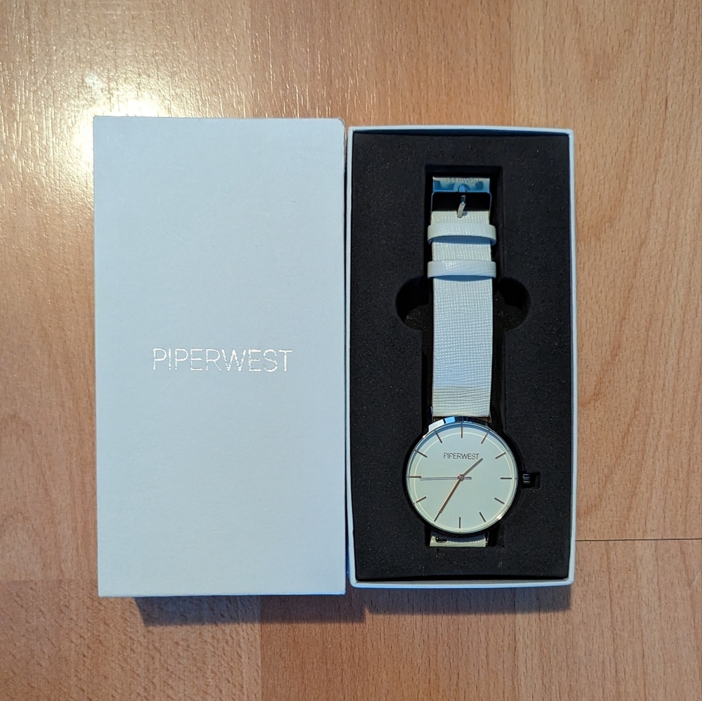 NWOT Piperwest Watch Leather strap